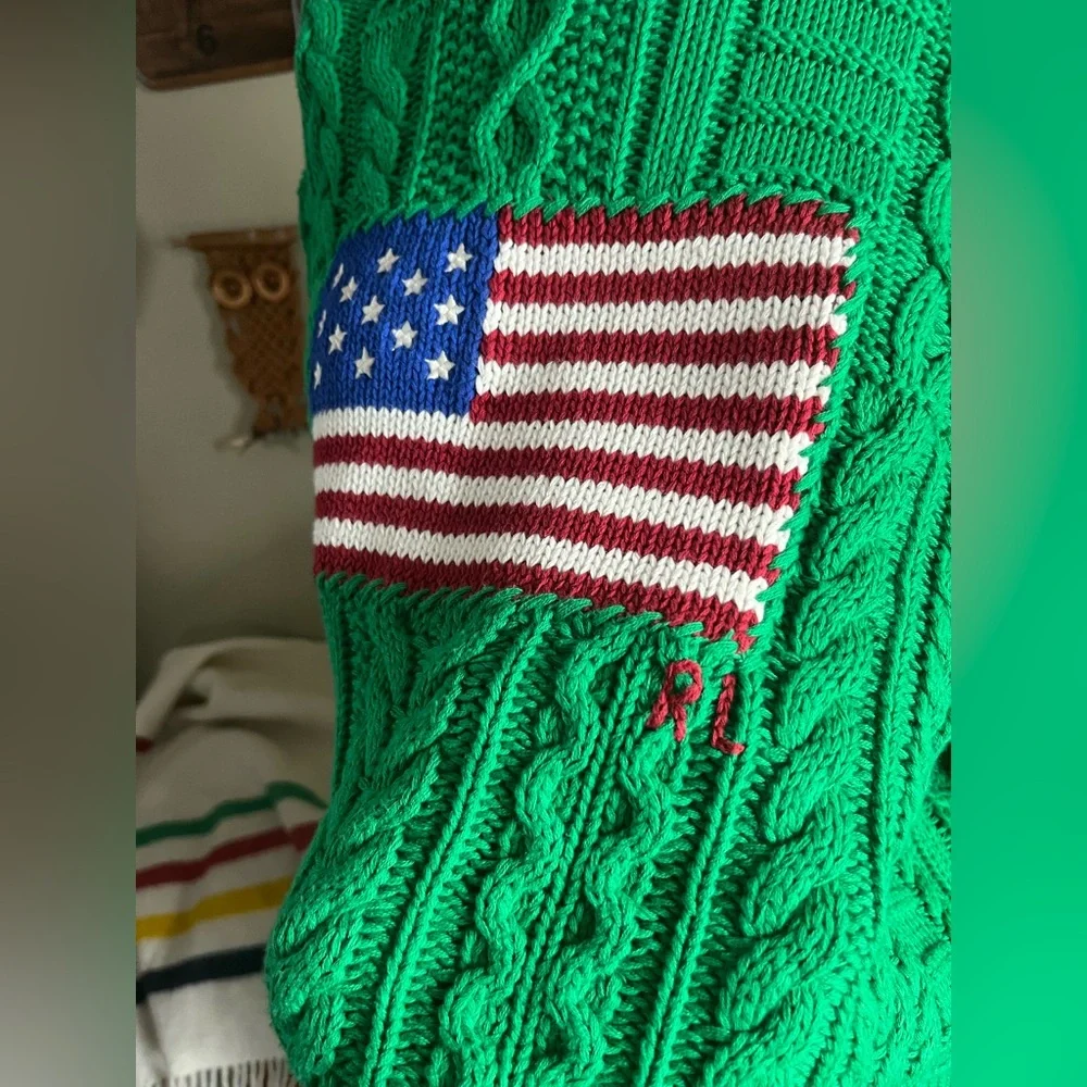 Polo Ralph Lauren Aran Cotton Sweater - Picture 5 of 15